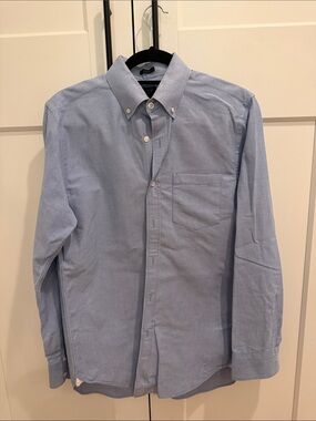 Men's Light Blue Ludlow Button-Down Oxford Shirt